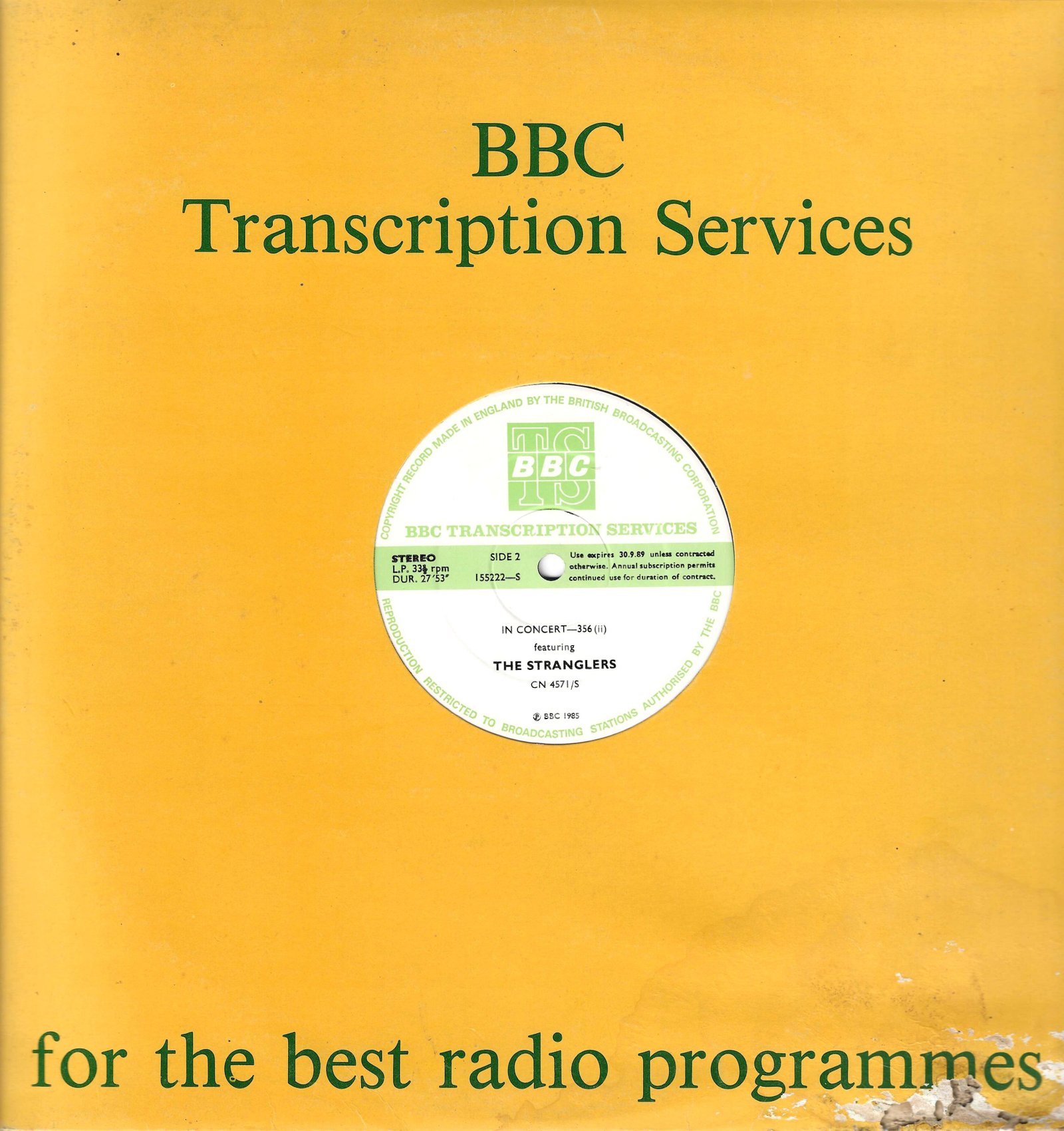 Back cover of CN 4571 S